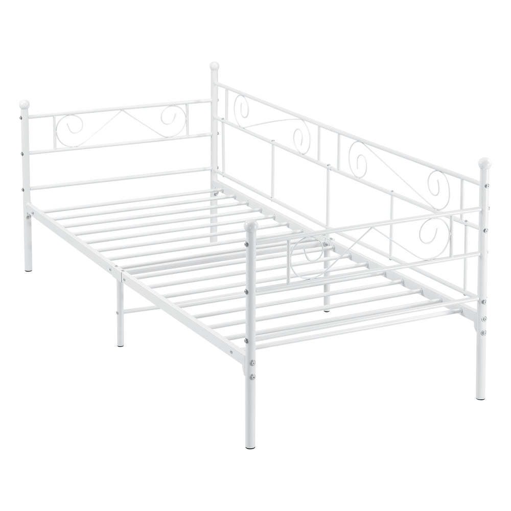 Metalseng Kerava 90x200 cm i forskellige farver en.casa - premiumXL