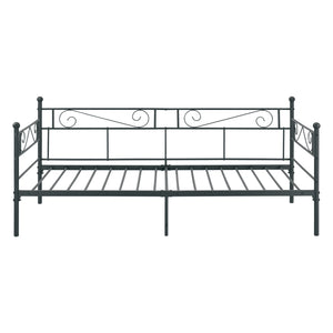 Metalseng Kerava 90x200 cm med koldskumsmadras i forskellige farver [en.casa]
