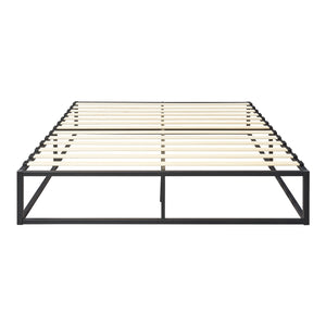 Metalseng Kreta med koldskumsmadras i forskellige farver [en.casa]