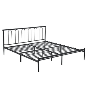  [en.casa] ® Sengestativ Tampere i metal-pulverlakeret stål-sort-mat-ridsefast-valgt model 