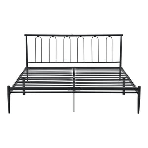 [en.casa] ® Sengestativ Tampere i metal-pulverlakeret stål-sort-mat-ridsefast-valgt model 