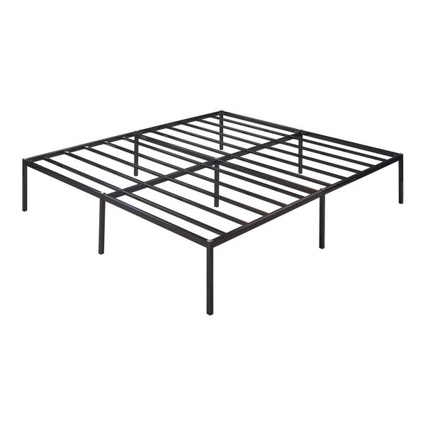 Vårdö metalseng med madras [en.casa].