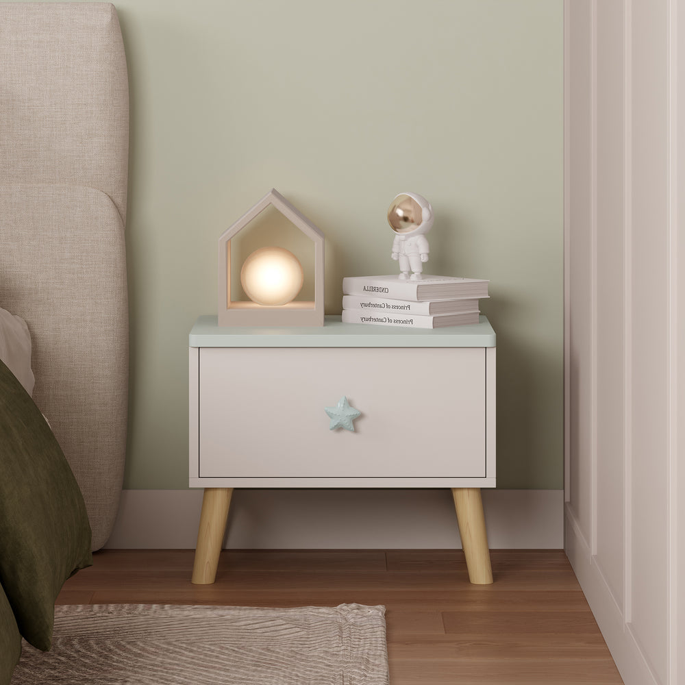 Sengebord til børn Sandnes 31x38x30 cm [en.casa]