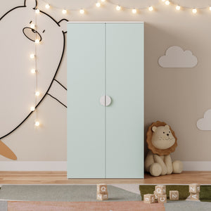 Børnegarderobe Sandnes 123x60x40 cm [en.casa]