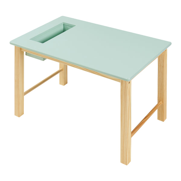 Børneskrivebord med Skjåk-stol [en.casa].