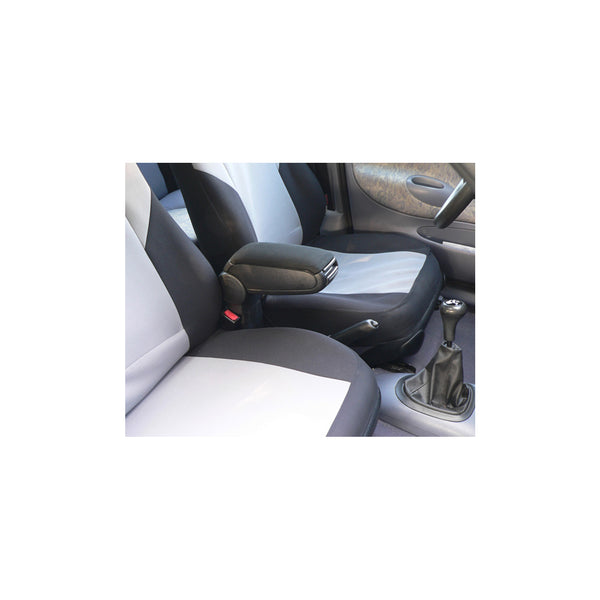 Midterarmlæn til Ford Fiesta 1995-2002 Mazda 121 med opbevaringsrum sort [pro.tec]