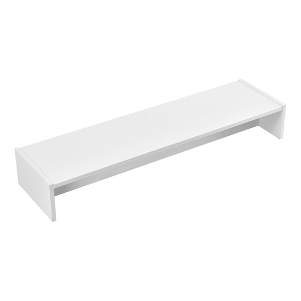 [en.casa]® Stativ til computerskærm - 100x27x15 cm - spånplade - i forskellige farver