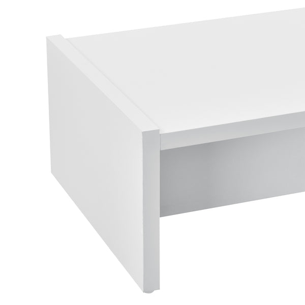 [en.casa]® Stativ til computerskærm - 100x27x15 cm - spånplade - i forskellige farver
