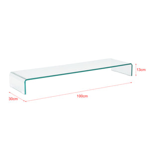 [en.casa] ® Glas stand-elevation-til bærbar computer, monitor-glas-max. 30 kg-vælg model 