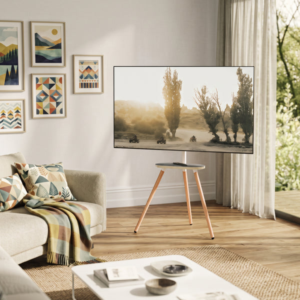 TV-stativ Valle med hylde [pro.tec]