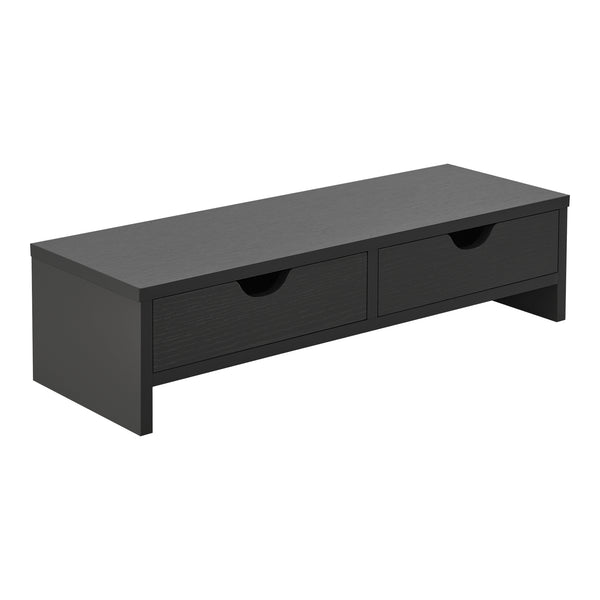 Monitorstativ Mänttä med 2 skuffer 50x18x13cm i forskellige farver farver [en.casa]