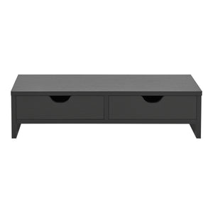 Monitorstativ Mänttä med 2 skuffer 50x18x13cm i forskellige farver farver [en.casa]