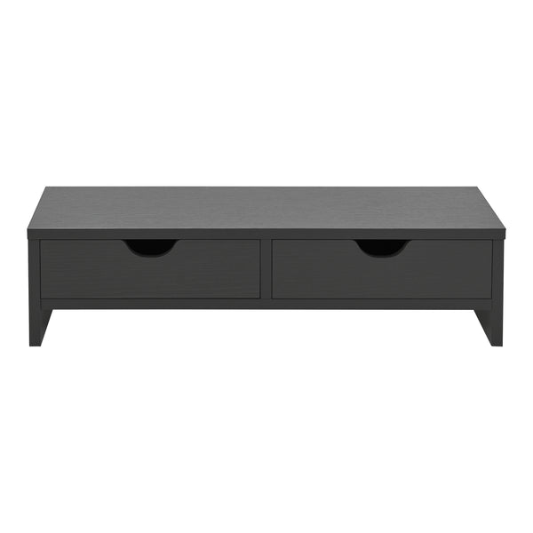 Monitorstativ Mänttä med 2 skuffer 50x18x13cm i forskellige farver farver [en.casa]