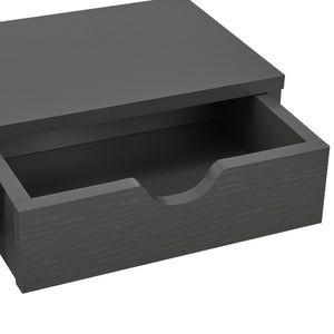 Monitorstativ Mänttä med 2 skuffer 50x18x13cm i forskellige farver farver [en.casa]