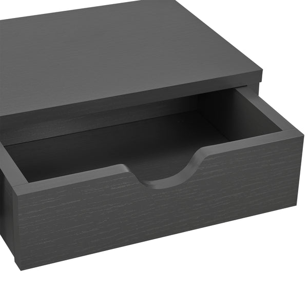 Monitorstativ Mänttä med 2 skuffer 50x18x13cm i forskellige farver farver [en.casa]