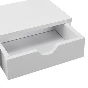 Monitorstativ Mänttä med 2 skuffer 50x18x13cm i forskellige farver farver [en.casa]