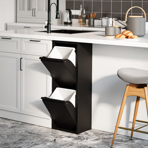 Affaldssorteringsskab Sollentuna [en.casa] - premiumXL