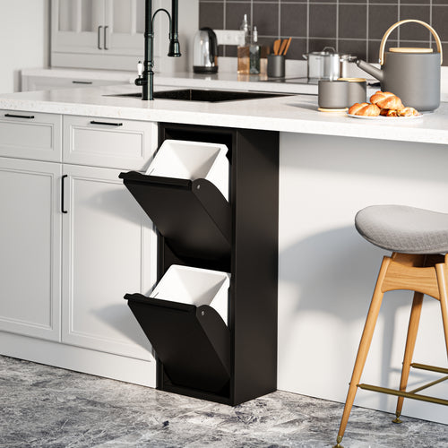 Affaldssorteringsskab Sollentuna [en.casa] - premiumXL