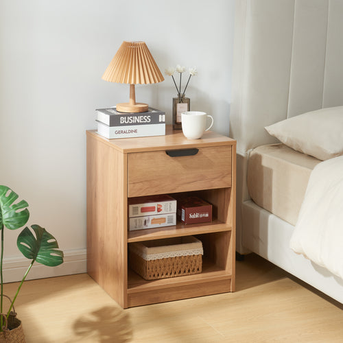 Natbord Varkaus 55x43x40cm egetræslook [en.casa] - premiumXL