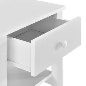 [en.casa]® Sengebord / Aflastningsbord Gunther - 40x29,7x41,5cm - i forskellige farver