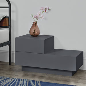 Sidebord Sebokeng venstre 38x70x35 cm i forskellige farver farver en.casa