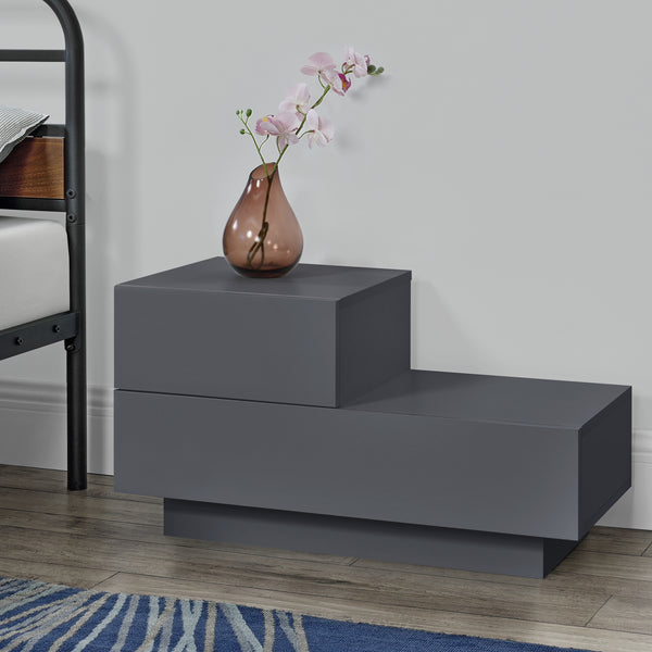 Sidebord Sebokeng venstre 38x70x35 cm i forskellige farver farver en.casa