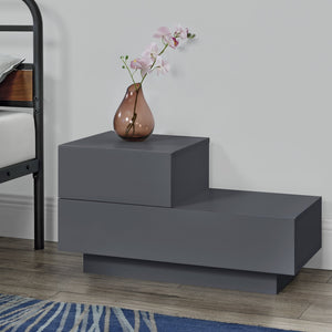 Sidebord Sebokeng venstre 38x70x35 cm i forskellige farver farver en.casa