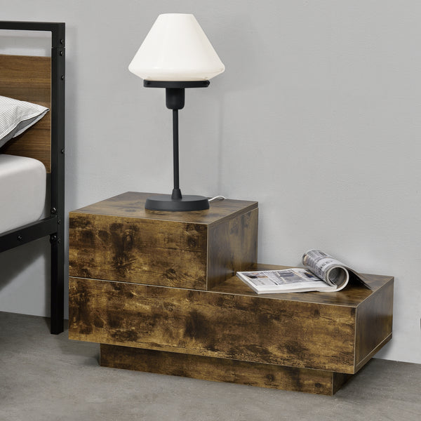 Sidebord Sebokeng venstre 38x70x35 cm i forskellige farver farver en.casa