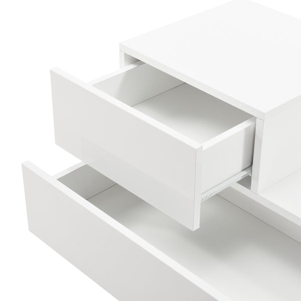 Sidebord Sebokeng venstre 38x70x35 cm i forskellige farver farver en.casa
