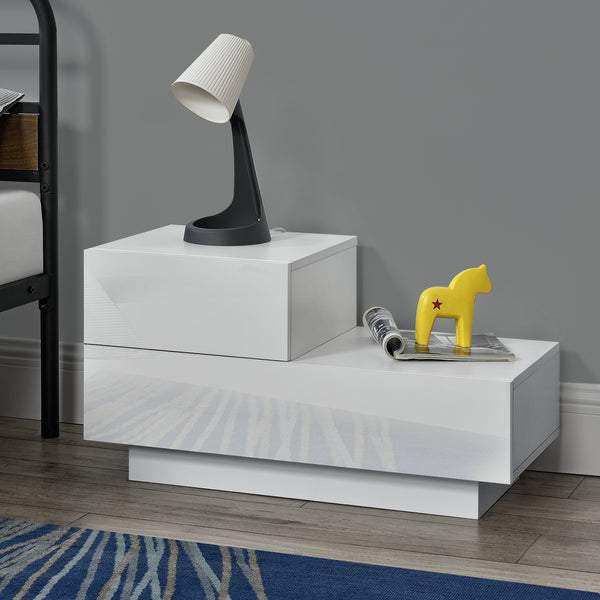 Sidebord Sebokeng venstre 38x70x35 cm i forskellige farver farver en.casa