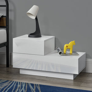 Sidebord Sebokeng venstre 38x70x35 cm i forskellige farver farver en.casa
