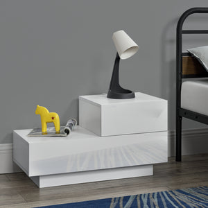 Sidebord Sebokeng højre 38x70x35 cm i forskellige farver farver en.casa