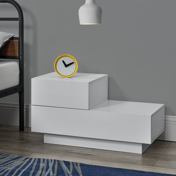 Sidebord Sebokeng venstre 38x70x35 cm i forskellige farver farver en.casa