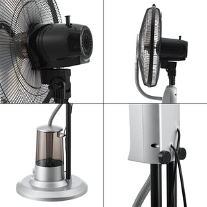 Tågeventilator Ninove 75W med vandtåge in.tec