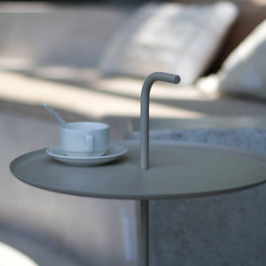 Mesa auxiliar de jardín Calimera 56,5x38 cm - [casa.pro]