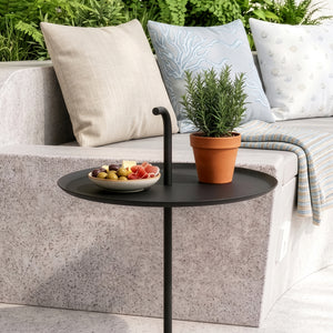 Udendørs metalbord Calimera 56,5 x Ø 38 cm [casa.pro]