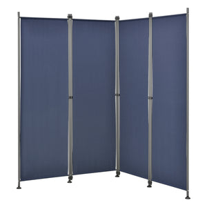 Modica Udendørs skillevæg 170x215 cm i fire dele i forskellige farver. farver pro.tec