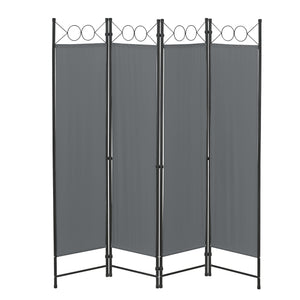 Rumdeler Saragossa 4 - delt 160x171 cm forskellige farver en.casa - premiumXL