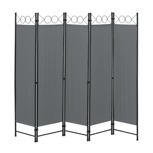 Rumdeler Saragossa 5 - delt 200x171 cm forskellige farver en.casa - premiumXL
