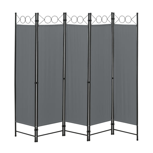 Rumdeler Saragossa 5 - delt 200x171 cm forskellige farver en.casa - premiumXL