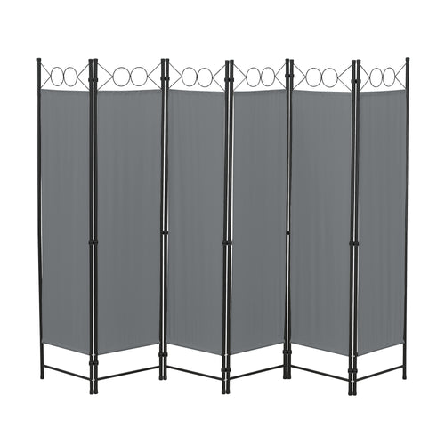 Rumdeler Saragossa 6 - delt 240x171 cm forskellige farver en.casa - premiumXL