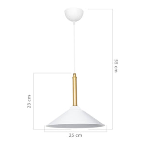 Pendellampe Hempstead E27 metal i forskellige farver farver [lux.pro]