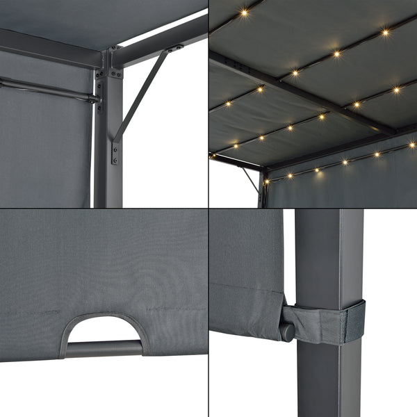 Pergola Fortaleza i forskellige farver og størrelser Farver og størrelser [en.casa]