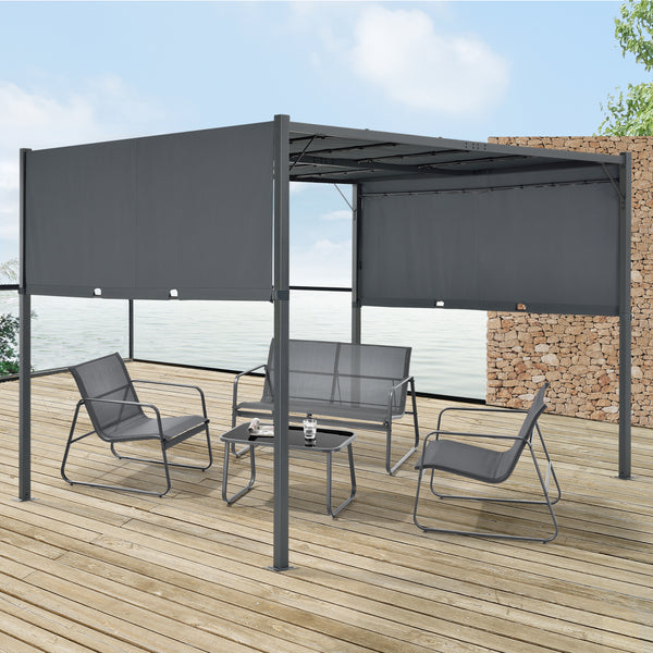 Pergola Fortaleza i forskellige farver og størrelser Farver og størrelser [en.casa]