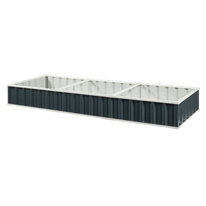 Højseng Albrandswaard 258x90x30 cm antracit [en.casa].