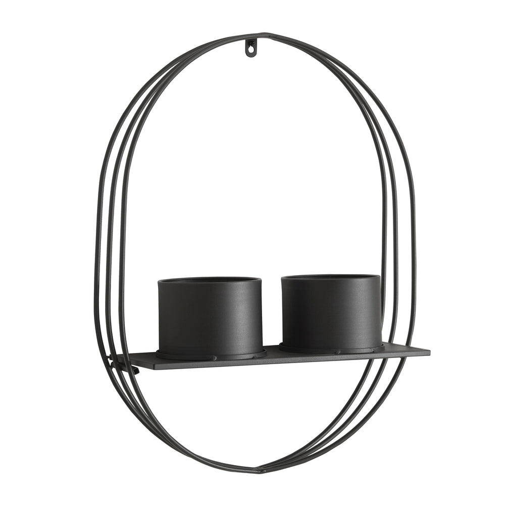 Plantehylde Vestby metal i forskellige størrelser [en.casa] - premiumXL