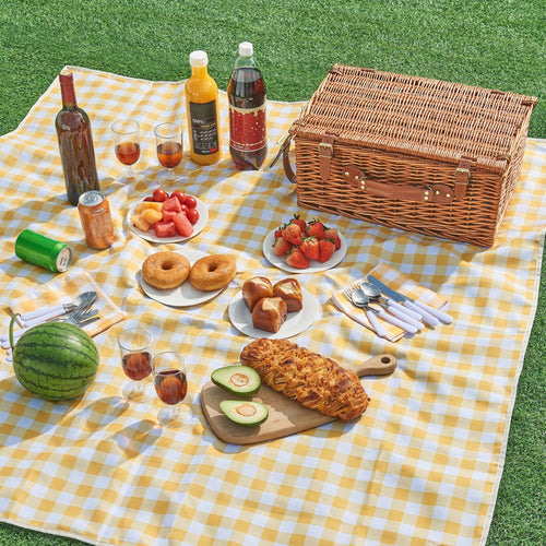Picnickurv Brindisi til 4 personer komplet sæt [casa.pro] - premiumXL