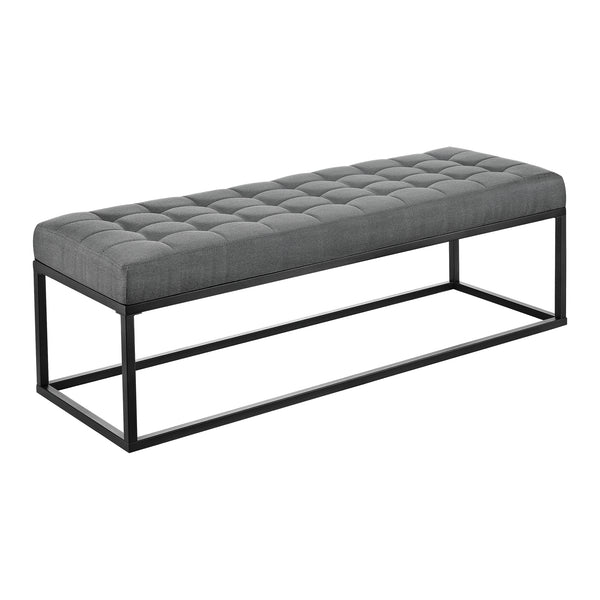 Polstret bænk Salta metal 120x40x38 cm i forskellige farver. farver [pro.tec]