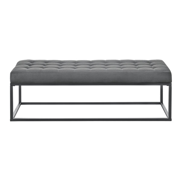 Polstret bænk Salta metal 120x40x38 cm i forskellige farver. farver [pro.tec]