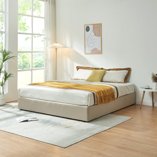 Cama matrimonio Nola somier abatible [en.casa]